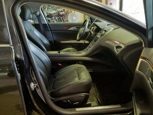 3LN6L2LU5DR814500 - 2013 LINCOLN MKZ HYBRID BLACK photo 5