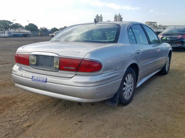 1G4HP54K35U113816 - 2005 BUICK LESABRE CU SILVER photo 4