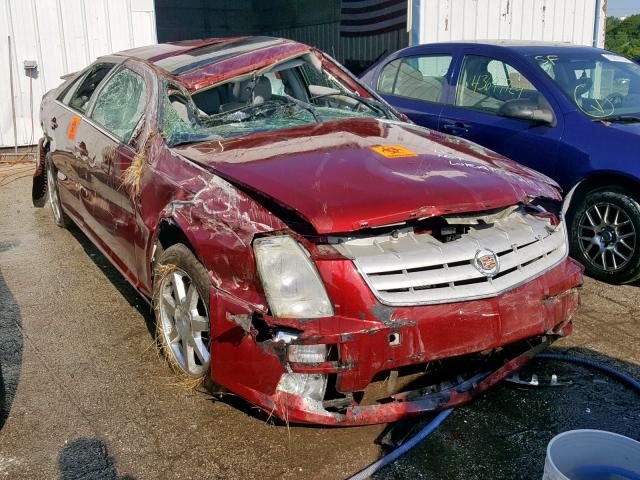 1G6DC67A760131674 - 2006 CADILLAC STS RED photo 1