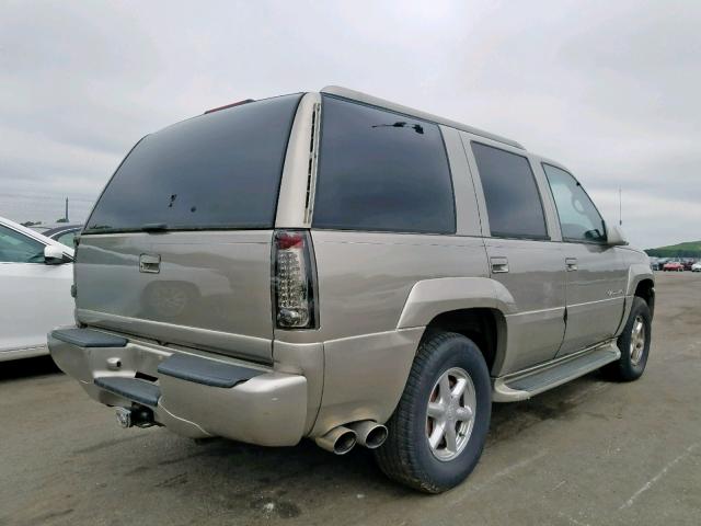 1GYEK13R3YR152064 - 2000 CADILLAC ESCALADE BEIGE photo 4