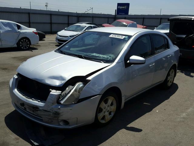 3N1AB61E58L695038 - 2008 NISSAN SENTRA 2.0 SILVER photo 2