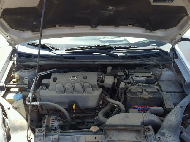 3N1AB61E58L695038 - 2008 NISSAN SENTRA 2.0 SILVER photo 7