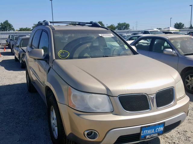 2CKDL73F966031029 - 2006 PONTIAC TORRENT BEIGE photo 1