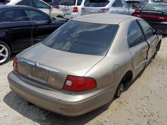 1MEFM55S33G624083 - 2003 MERCURY SABLE LS P TAN photo 4