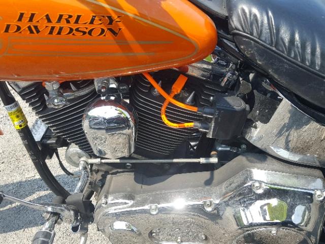 1HD1BKL14PY024214 - 1993 HARLEY-DAVIDSON FXST CUSTO ORANGE photo 7