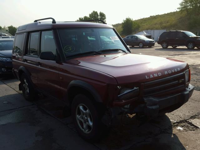 SALTY1547YA244590 - 2000 LAND ROVER DISCOVERY RED photo 1
