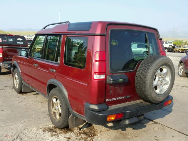 SALTY1547YA244590 - 2000 LAND ROVER DISCOVERY RED photo 3