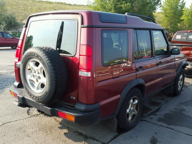 SALTY1547YA244590 - 2000 LAND ROVER DISCOVERY RED photo 4