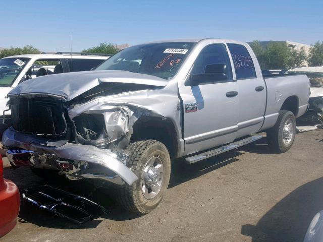 1D7KS28C47J527899 - 2007 DODGE RAM 2500 S SILVER photo 2