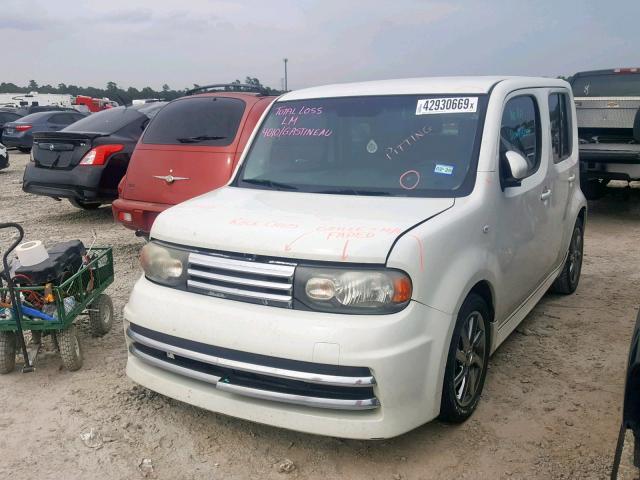 JN8AZ2KR2AT162542 - 2010 NISSAN CUBE BASE WHITE photo 2