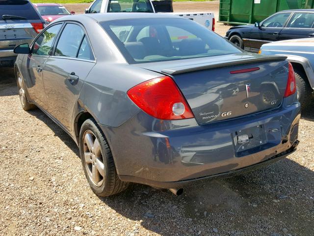 1G2ZH57N984137848 - 2008 PONTIAC G6 GT GRAY photo 3