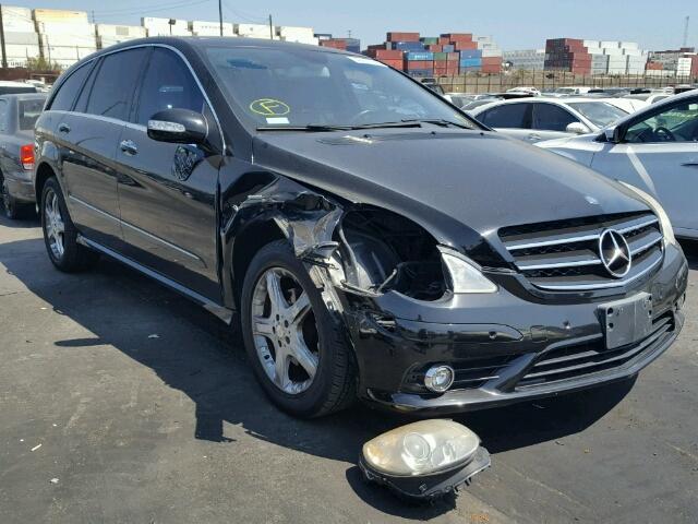 4JGCB65E39A090665 - 2009 MERCEDES-BENZ R 350 4MAT BLACK photo 1