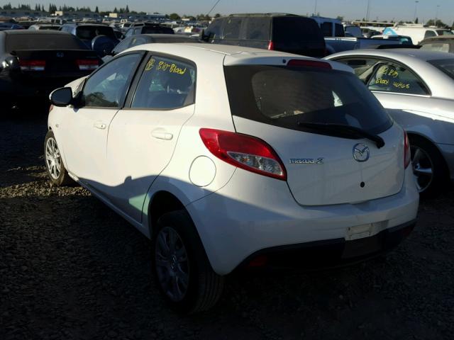 JM1DE1KZ8E0186088 - 2014 MAZDA MAZDA2 SPO WHITE photo 3