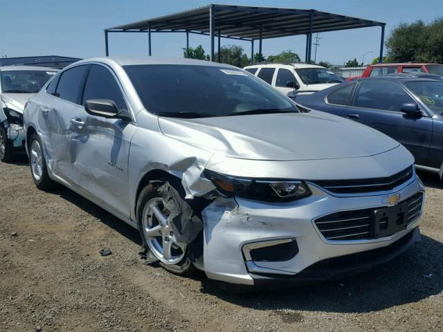 1G1ZB5ST9HF258590 - 2017 CHEVROLET MALIBU LS 银色 照片 1