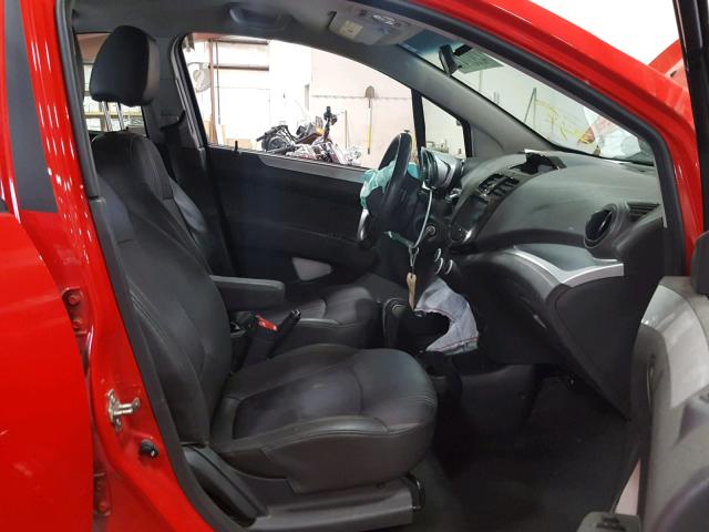 KL8CD6S97DC507586 - 2013 CHEVROLET SPARK 1LT RED photo 6