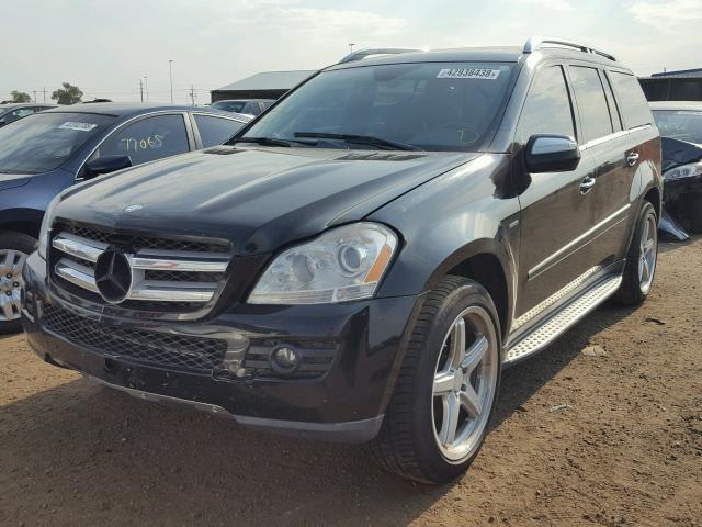 4JGBF25E69A492639 - 2009 MERCEDES-BENZ GL BLACK photo 2