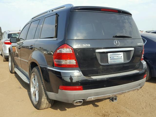 4JGBF25E69A492639 - 2009 MERCEDES-BENZ GL BLACK photo 3