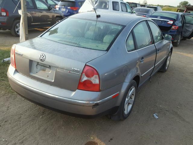 WVWTH63B04P151147 - 2004 VOLKSWAGEN PASSAT GLX 灰色 照片 4
