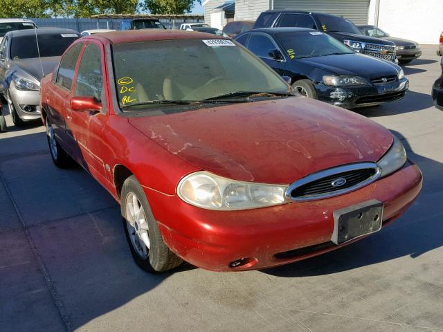 1FAFP6635WK241646 - 1998 FORD CONTOUR LX RED photo 1