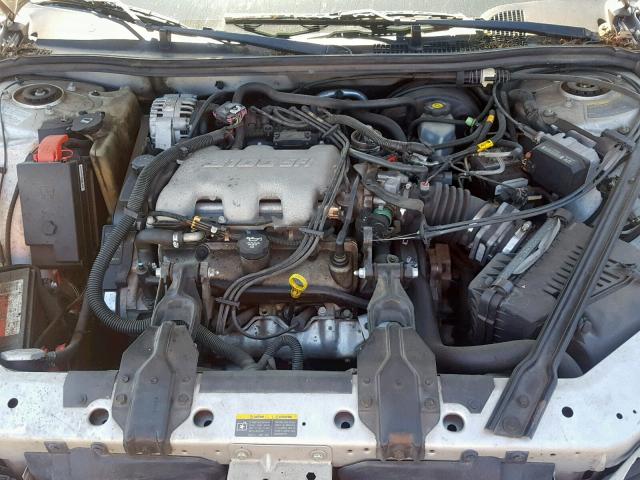 1G2WK52J82F228422 - 2002 PONTIAC GRAND PRIX SILVER photo 7