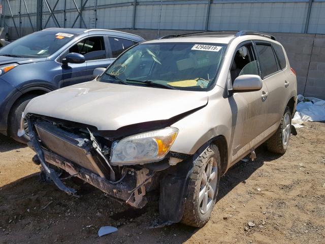 JTMBD31V866002626 - 2006 TOYOTA RAV4 LIMIT GOLD photo 2