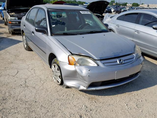 2HGES15123H581509 - 2003 HONDA CIVIC DX SILVER photo 1