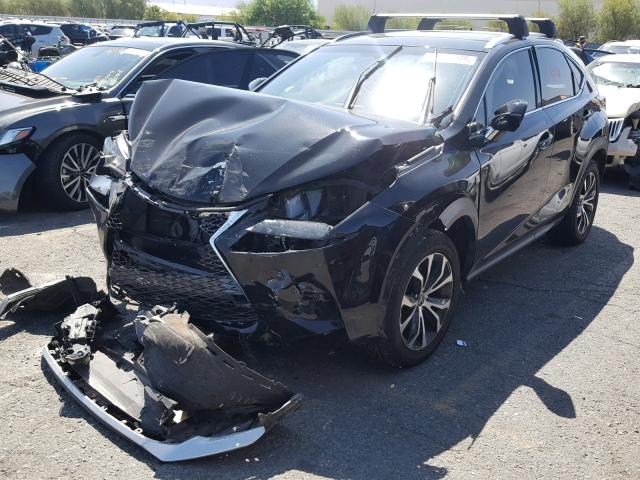 JTJBARBZ8F2018889 - 2015 LEXUS NX 200T BLACK photo 2