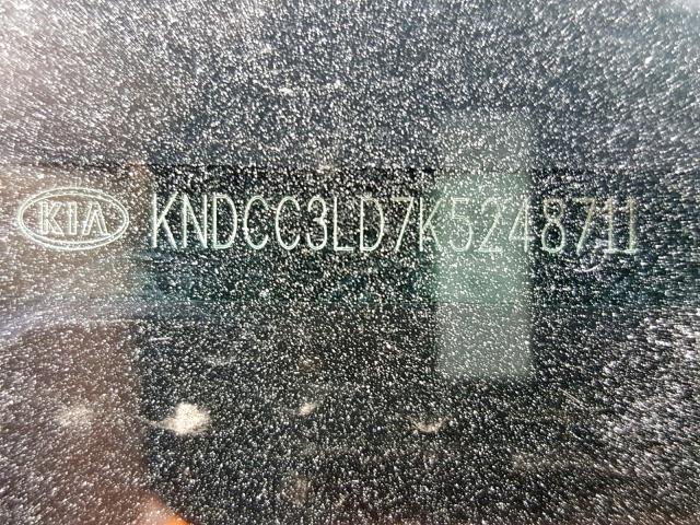 KNDCC3LD7K5248711 - 2019 KIA NIRO EX PR WHITE photo 10