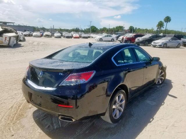 19UUA8F54DA009236 - 2013 ACURA TL TECH BLACK photo 4