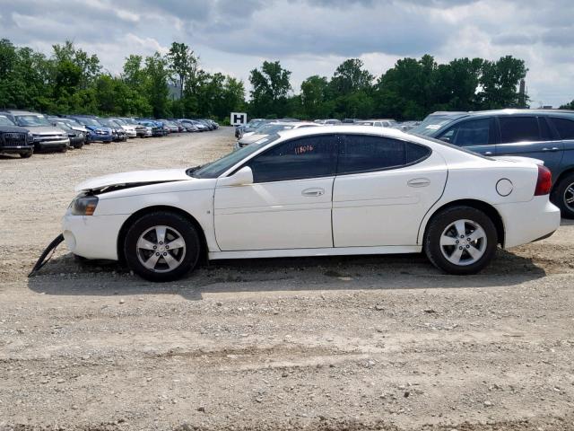 2G2WP552181141192 - 2008 PONTIAC GRAND PRIX WHITE photo 10