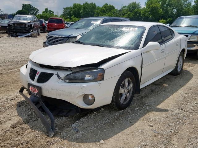 2G2WP552181141192 - 2008 PONTIAC GRAND PRIX WHITE photo 2