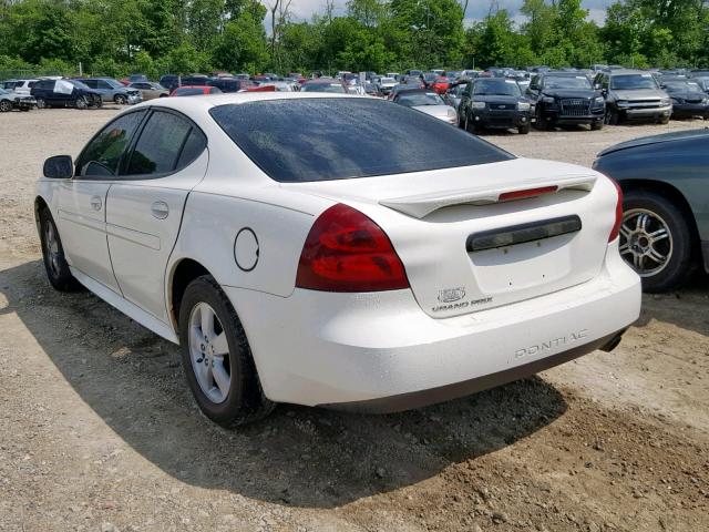 2G2WP552181141192 - 2008 PONTIAC GRAND PRIX WHITE photo 3