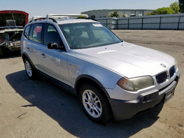 WBXPA73444WB29239 - 2004 BMW X3 2.5I SILVER photo 1