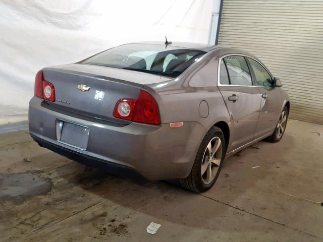 1G1ZC5E18BF260166 - 2011 CHEVROLET MALIBU 1LT 灰色 照片 4