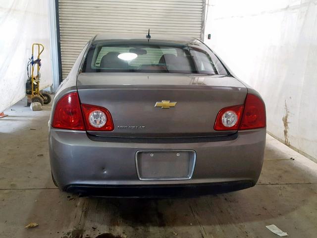 1G1ZC5E18BF260166 - 2011 CHEVROLET MALIBU 1LT 灰色 照片 9
