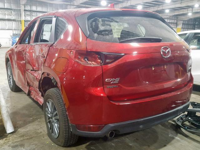 JM3KFBBL6H0155567 - 2017 MAZDA CX-5 SPORT RED photo 3