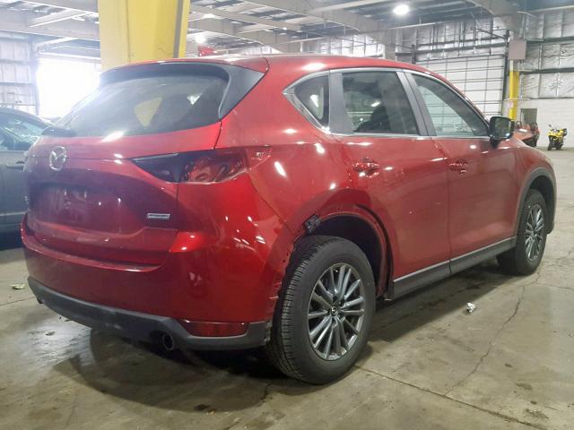 JM3KFBBL6H0155567 - 2017 MAZDA CX-5 SPORT RED photo 4