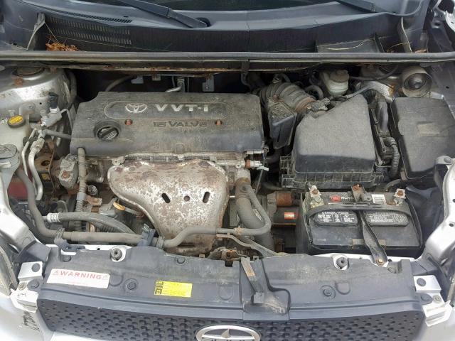 JTLKE50E381032339 - 2008 TOYOTA SCION XB 银色 照片 7