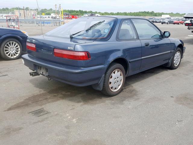 JH4DA9347LS003356 - 1990 ACURA INTEGRA RS GREEN photo 4