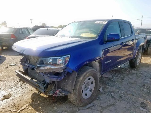 1GCGTCE39G1303907 - 2016 CHEVROLET COLORADO L BLUE photo 2