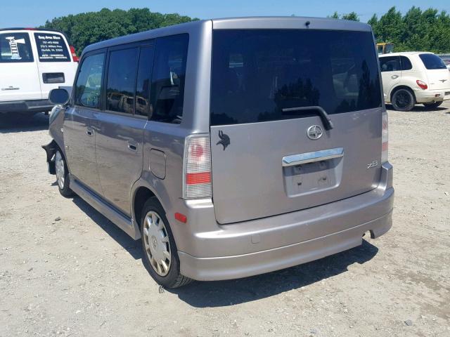 JTLKT324664127472 - 2006 TOYOTA SCION XB 银色 照片 3