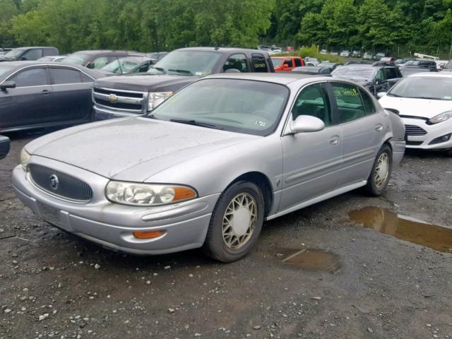 1G4HP54K3Y4284487 - 2000 BUICK LESABRE CU SILVER photo 2