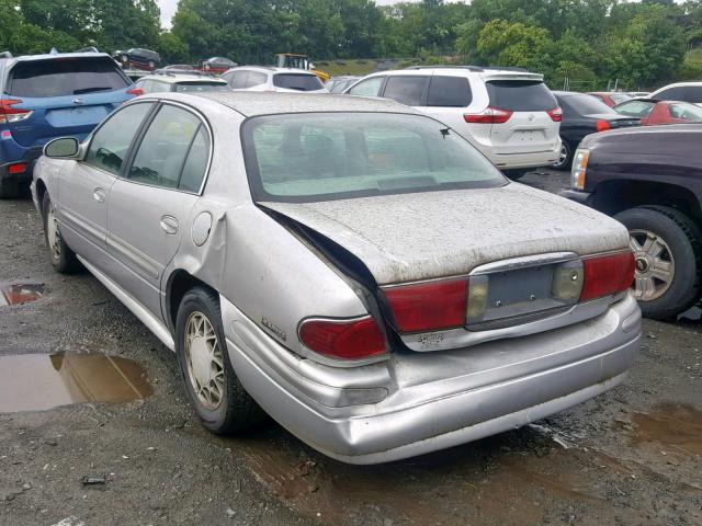 1G4HP54K3Y4284487 - 2000 BUICK LESABRE CU SILVER photo 3