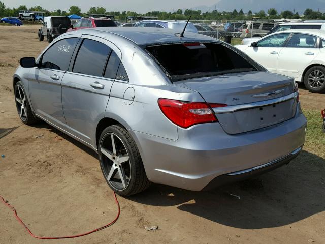 1C3CCBAB1EN140959 - 2014 CHRYSLER 200 LX SILVER photo 3