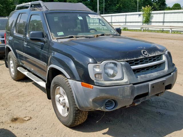 5N1ED28Y92C502048 - 2002 NISSAN XTERRA XE BLACK photo 1