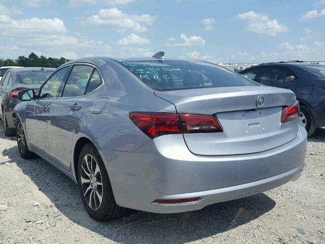 19UUB1F53FA025435 - 2015 ACURA TLX TECH SILVER photo 3