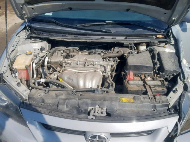 JTKJF5C74C3037458 - 2012 TOYOTA SCION TC ნაცრისფერი ფოტო 7