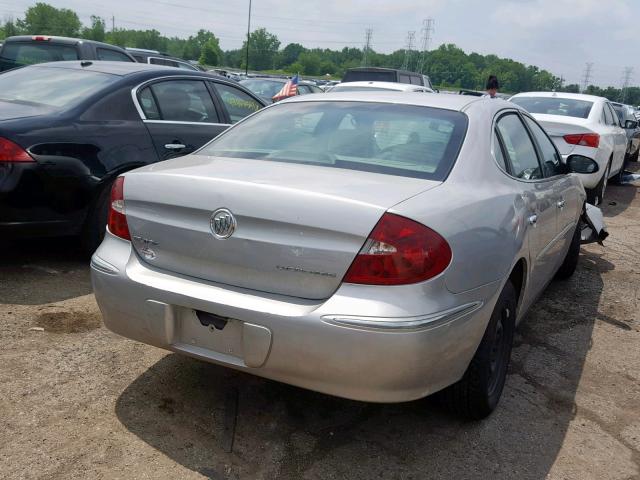 2G4WC582361179776 - 2006 BUICK LACROSSE C SILVER photo 4