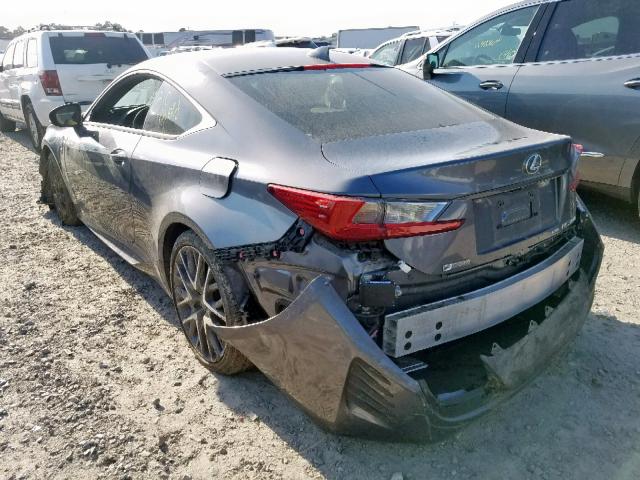 JTHSM5BC3G5002032 - 2016 LEXUS RC 300 SILVER photo 3