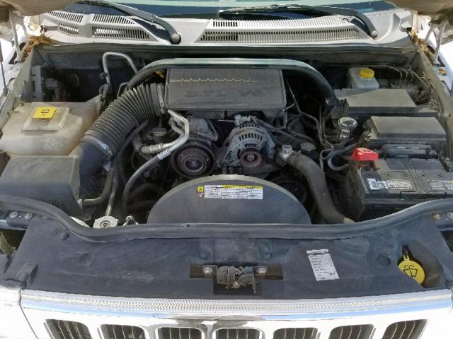 1J4RG4GK6AC157317 - 2010 JEEP COMMANDER SILVER photo 7